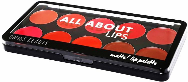 SWISS BEAUTY all about Matte lips palette Price in India