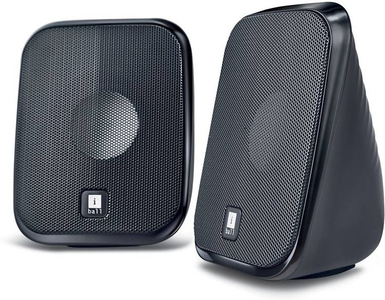 iball Decor9 Multimedia Speaker 5 W Portable Laptop/Desktop Speaker