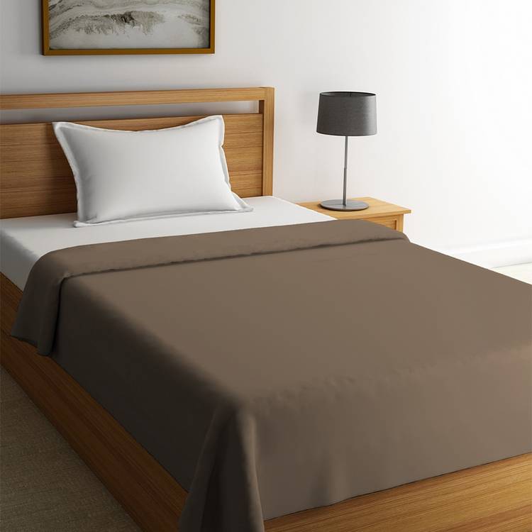 STELLAR HOME Solid Single Fleece Blanket