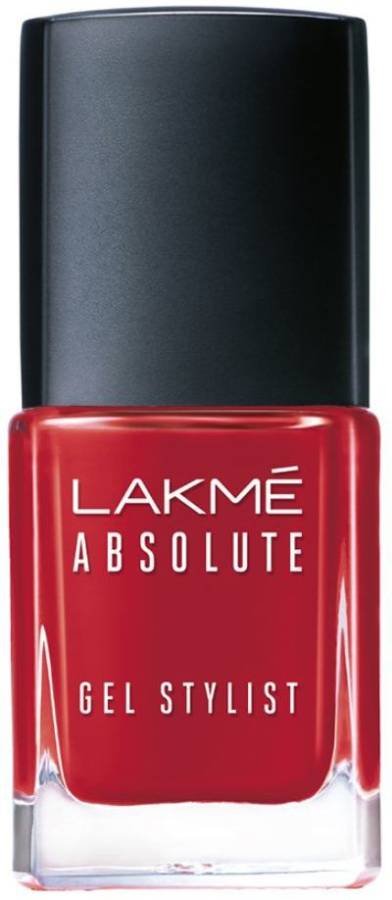 Lakmé Absolute Gel Stylist Nail Color Scarlet Red Price in India