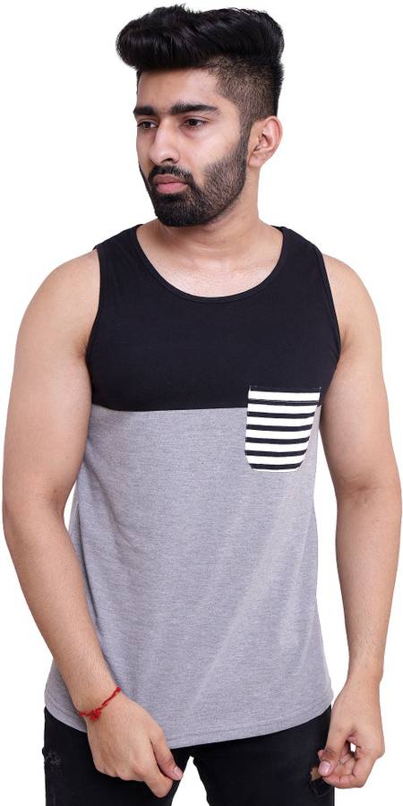 PINK GRAPES Men Vest