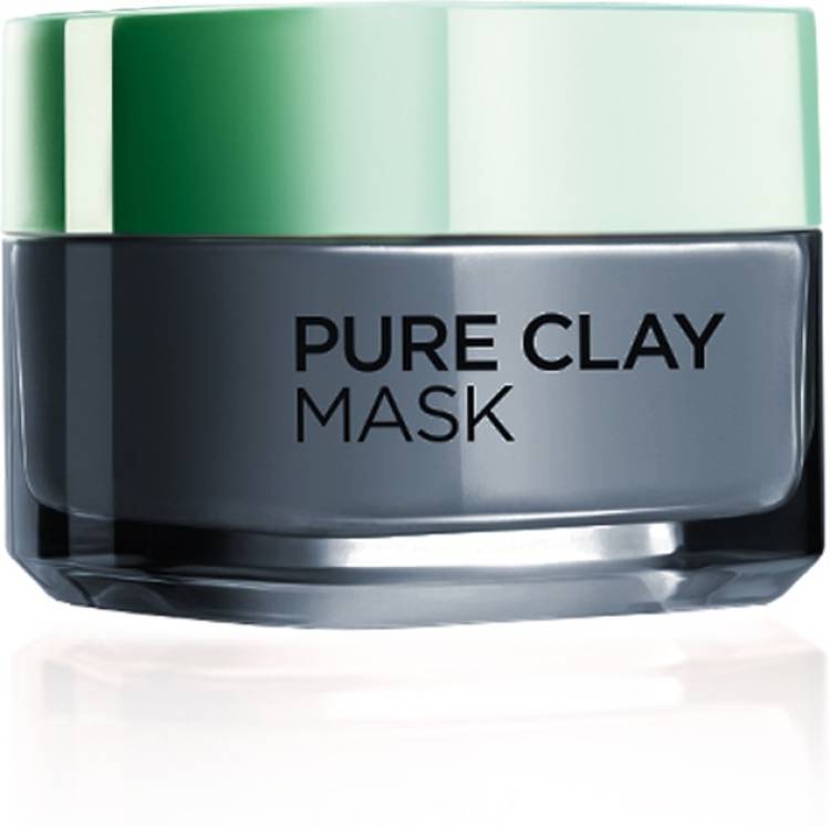 L'Oréal Paris Paris Pure Clay Mask, Detoxify with Charcoal Price in India