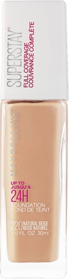 MAYBELLINE NEW YORK Super Stay 24H Full coverage Liquid  Foundation Price in India