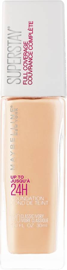 MAYBELLINE NEW YORK Super Stay 24H Full coverage Liquid Foundation Price in India