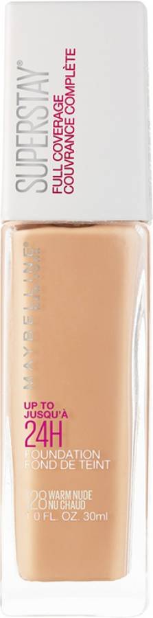 MAYBELLINE NEW YORK Super Stay 24H Full coverage Liquid Foundation Price in India