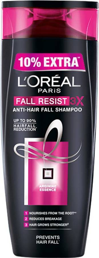 L'Oreal Paris Fall Resist 3X Anti-Hairfall Shampoo Men & Women