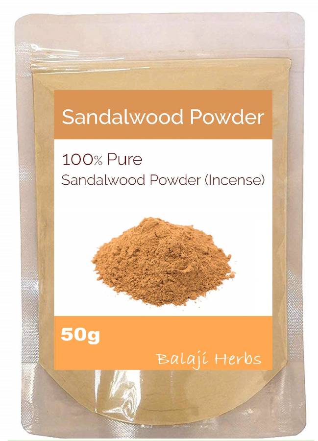 BALAJI HERBS Sandalwood Powder for Face Masks, Facials and Skin Price in India