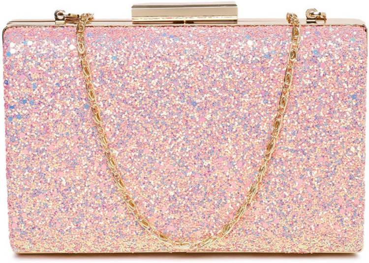Party Pink  Clutch  - Mini Price in India