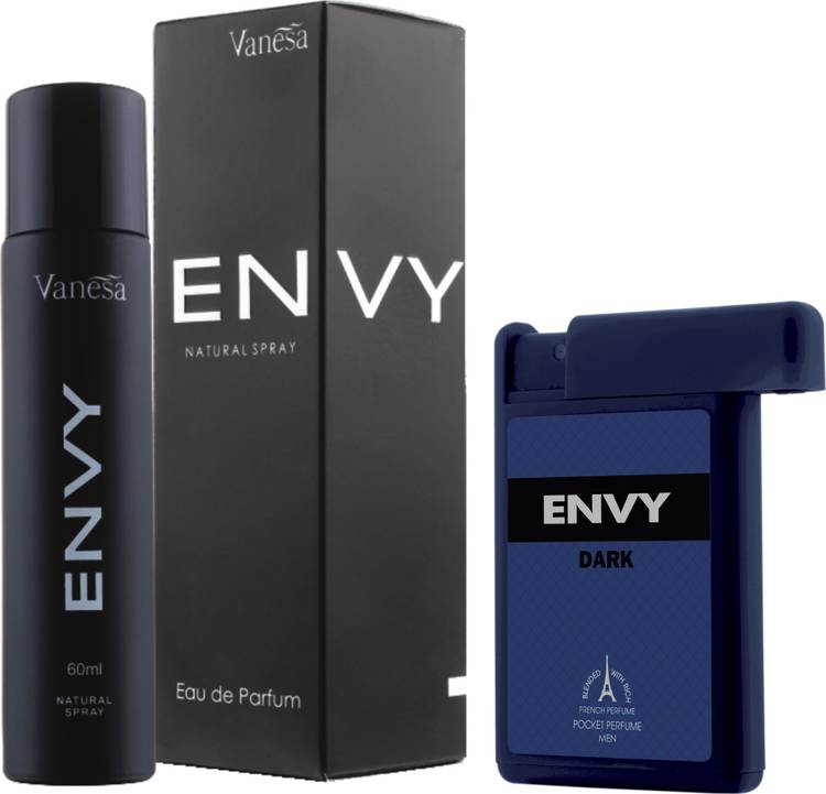 ENVY Men Perfume & Dark Pocket Perfume Combo Eau de Parfum  -  78 ml