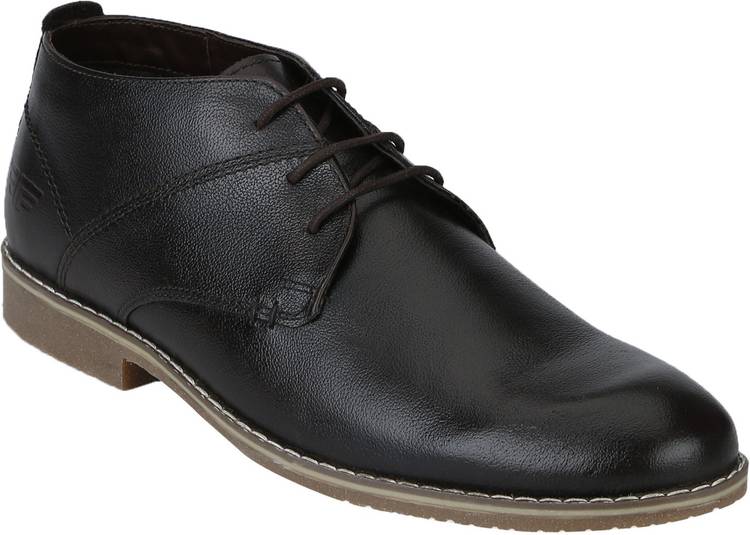 Leather Chukka Corporate Casuals For Men