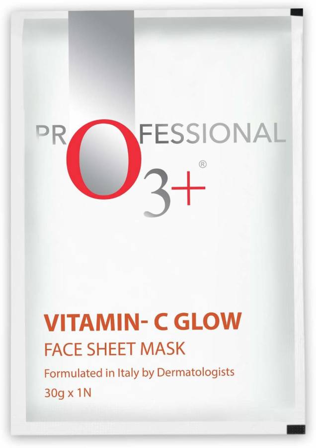 O3+ Vitamin C Glow Face Sheet Mask for Brightening & Even Facial Skin Price in India