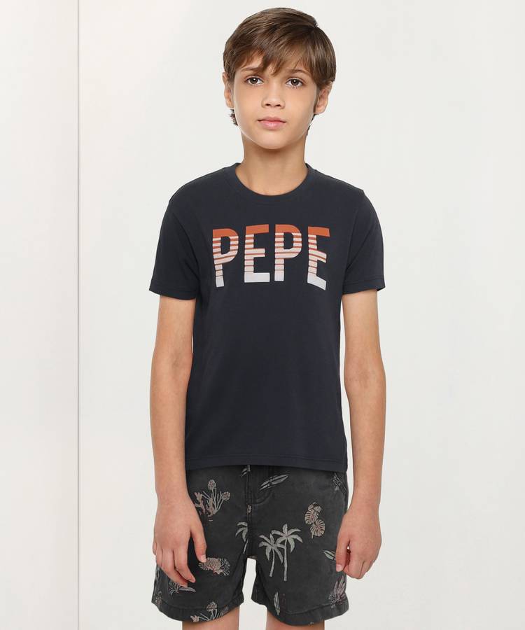 Boys Printed Pure Cotton T Shirt