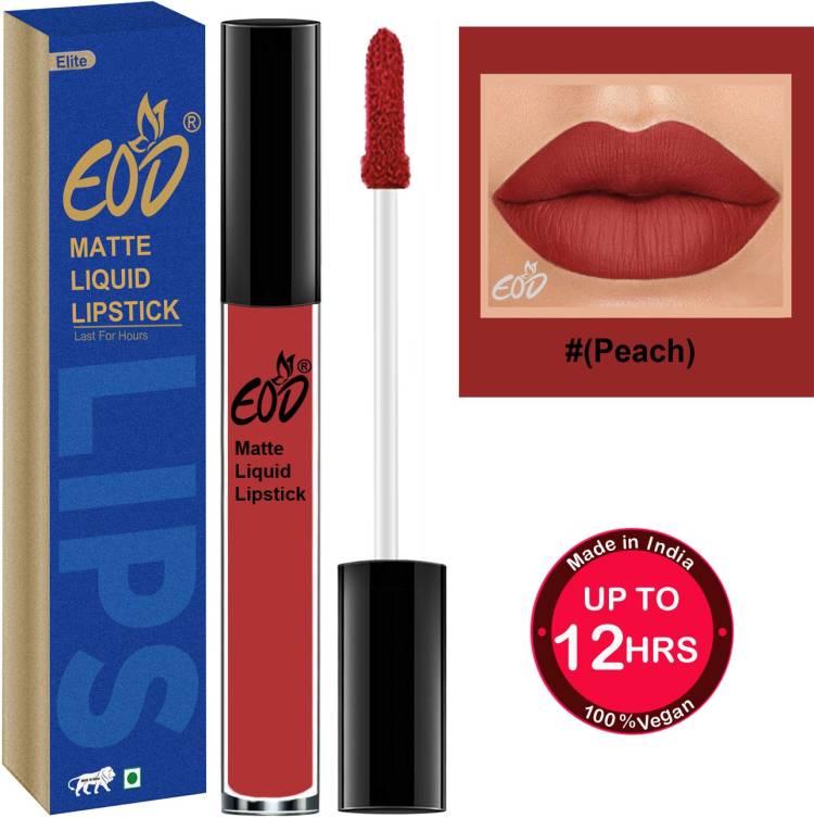 EOD Ultra Soft Matte Lip Cream Liquid Lipstick Non Transfer Set no 155 Price in India