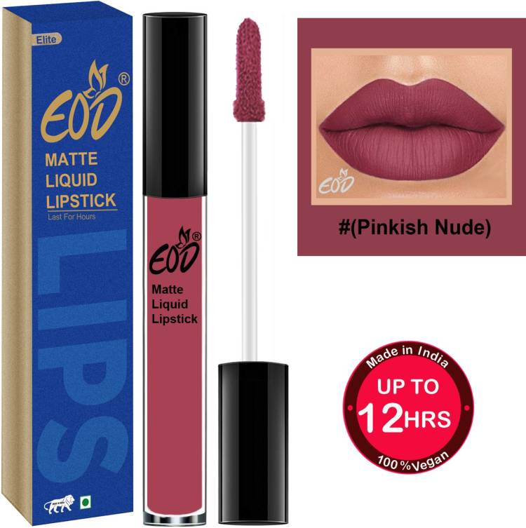 EOD Ultra Soft Matte Lip Cream Liquid Lipstick Non Transfer Set no 193 Price in India