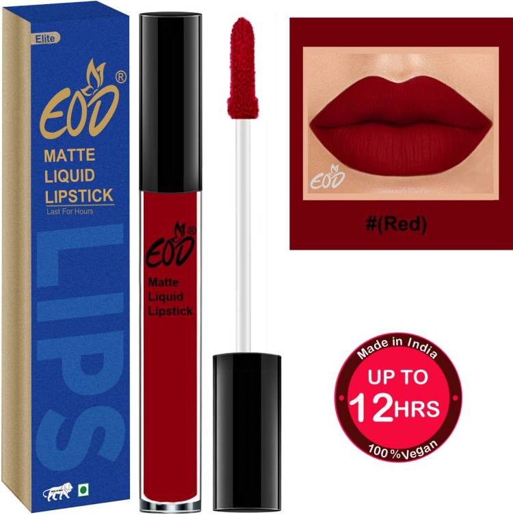 EOD Ultra Soft Matte Lip Cream Liquid Lipstick Non Transfer Set no 109 Price in India