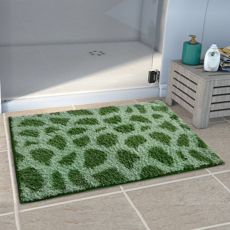 Athom Trendz Polyester Bathroom Mat