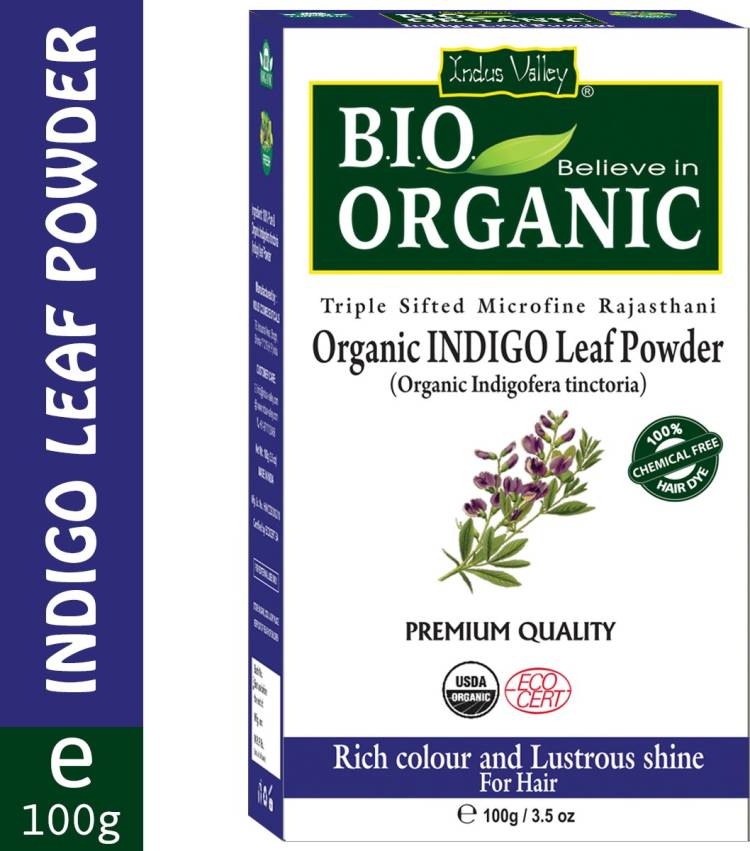Indus Valley 100% Organic Indigo Powder Price in India