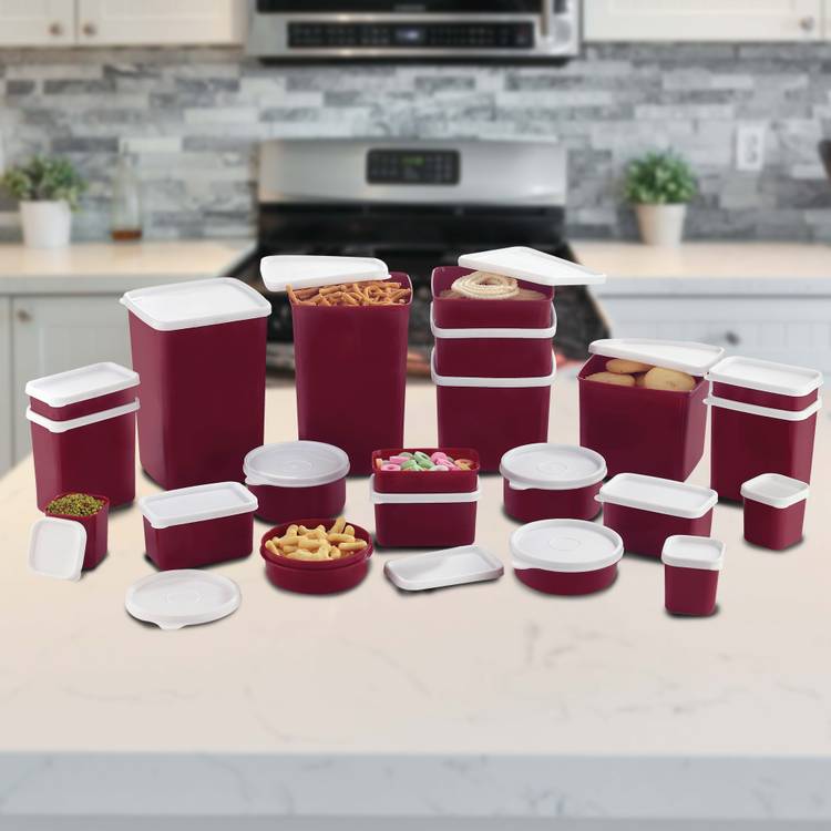 MASTERCOOK  - 2000 ml, 1200 ml, 600 ml, 500 ml, 400 ml, 300 ml, 250 ml, 200 ml, 100 ml Polypropylene Grocery Container