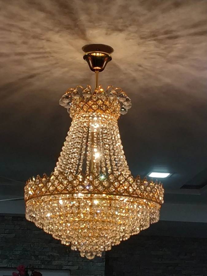 Arus Pendent Crystal Chandlers Decorative Indoor K9 Crystal Ceiling Lamp Chandelier Ceiling Lamp