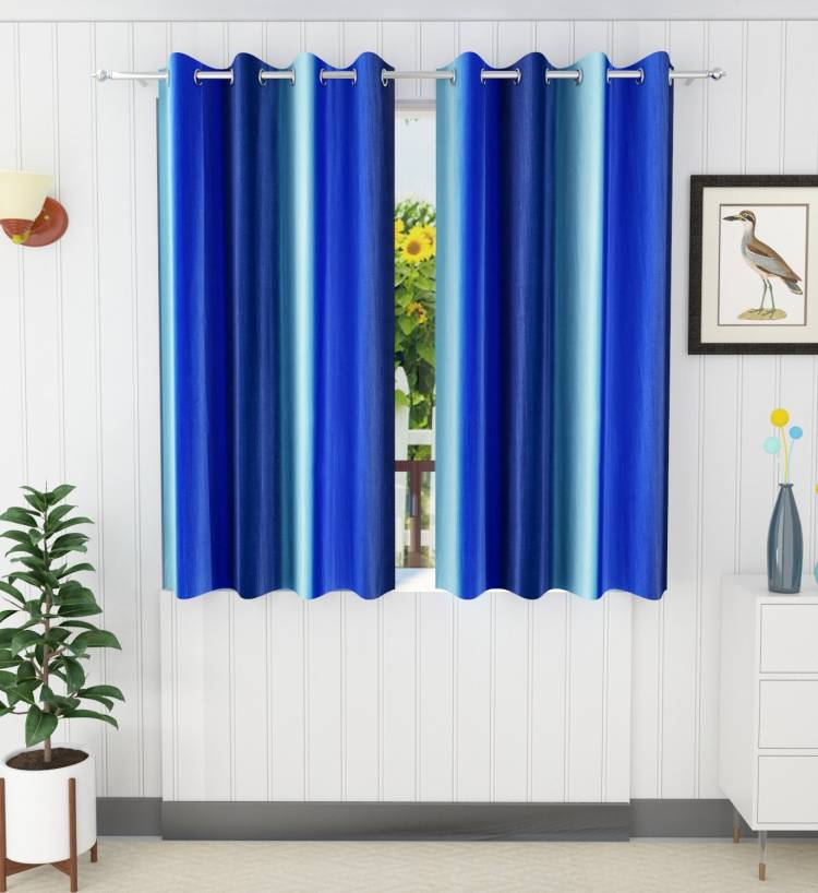 Flipkart SmartBuy 154 cm (5 ft) Polyester Window Curtain (Pack Of 2)