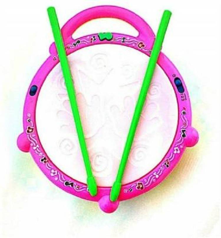 Impressions Musical Flash Drum for kids with LED lights - multicolor