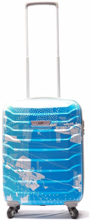 Small Cabin Luggage (55 cm) - TROOPER 4W STR 55 BLUE - Blue