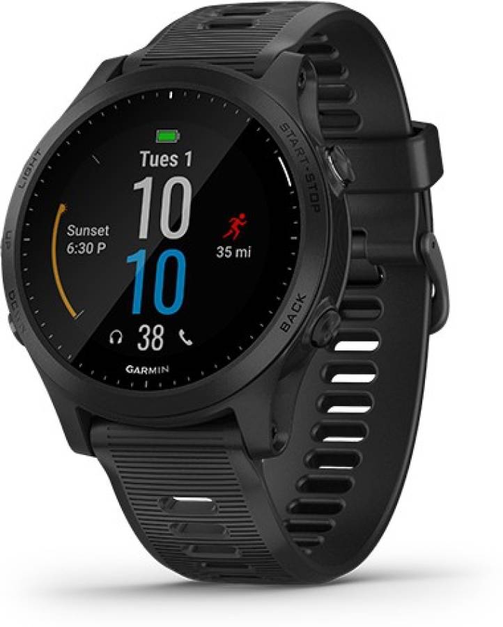 GARMIN Forerunner 945, Premium GPS Running/Triathlon Smartwatch with Music Smartwatch Price in India