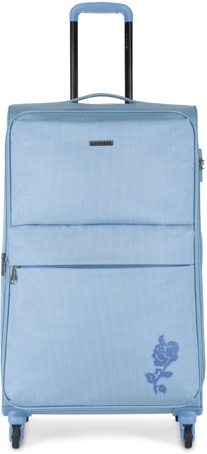 Large Check-in Luggage (79 cm) - OLYMPIA STR EXP 4W (E) 79 LIGHT BLUE - Blue