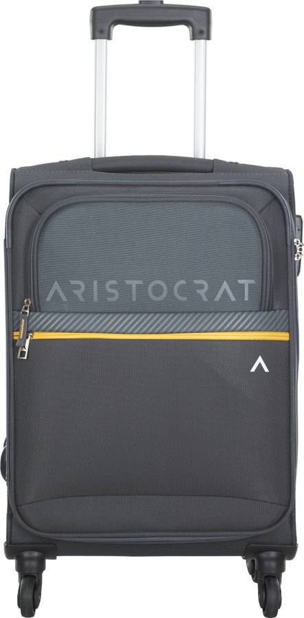 Small Cabin Luggage (58 cm) - BREZZA 4W STROLLY (E) 58 GREY - Grey