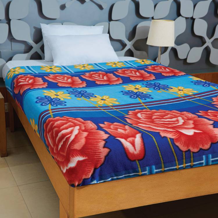 Flipkart SmartBuy Floral Single Fleece Blanket