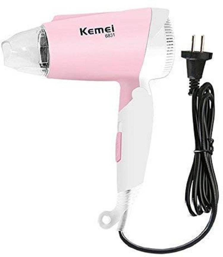 Kemei KM-6831 Mini Home Hair Dryer Hair Dryer Price in India