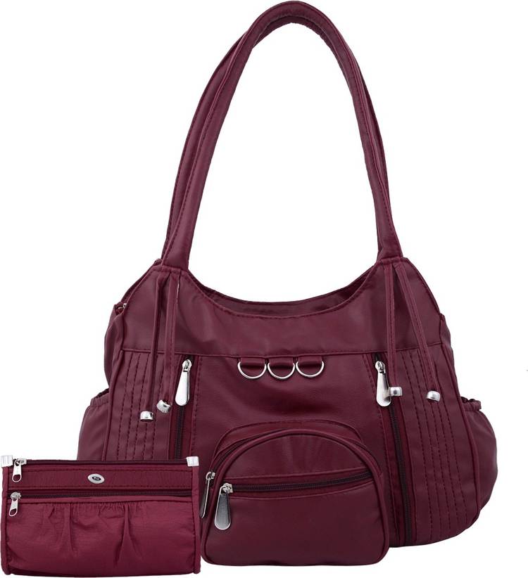 Maroon Women Shoulder Bag