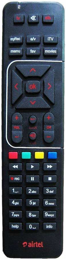 Airtel Airtel Universal Setup box Remote Digital Setup box Universal Remote Airtel Remote Controller