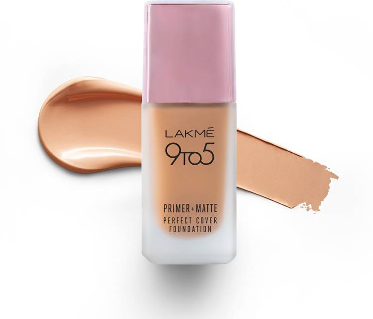 Lakmé 9To5 Primer + Matte Perfect Cover  Foundation Price in India