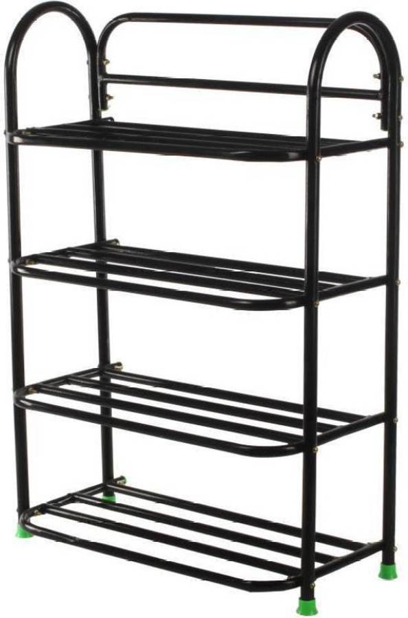 True Joys SmartBuy Sturdy Covenient Metal Open Book Shelf