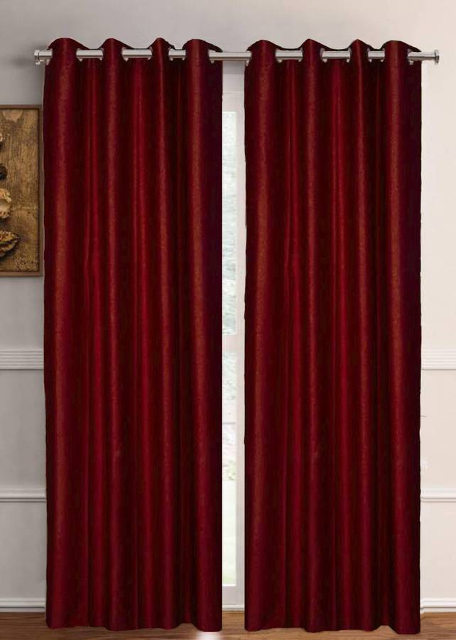 Flipkart SmartBuy 213 cm (7 ft) Polyester Door Curtain (Pack Of 2)