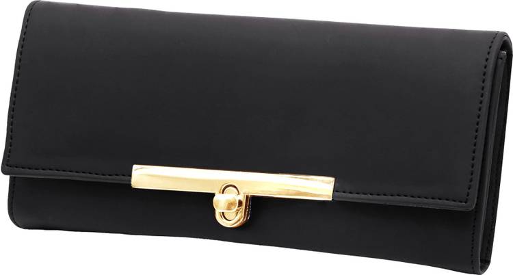 Party, Casual, Formal Black  Clutch