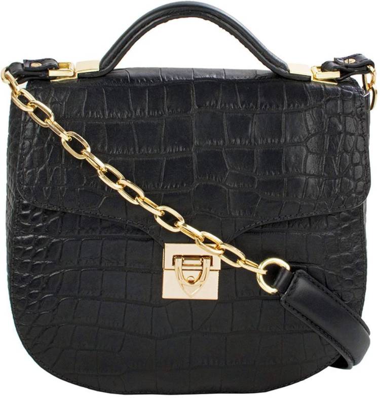 Women Black Shoulder Bag - Mini Price in India