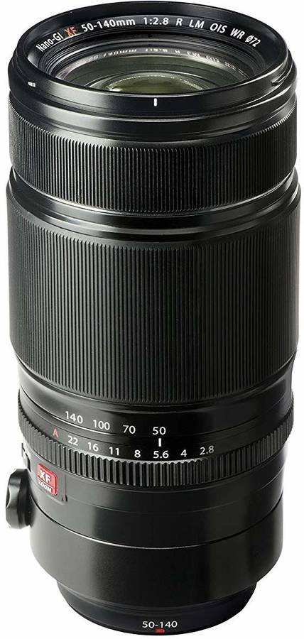 FUJIFILM XF50-140mmF2.8 R LM OIS WR Black Lens