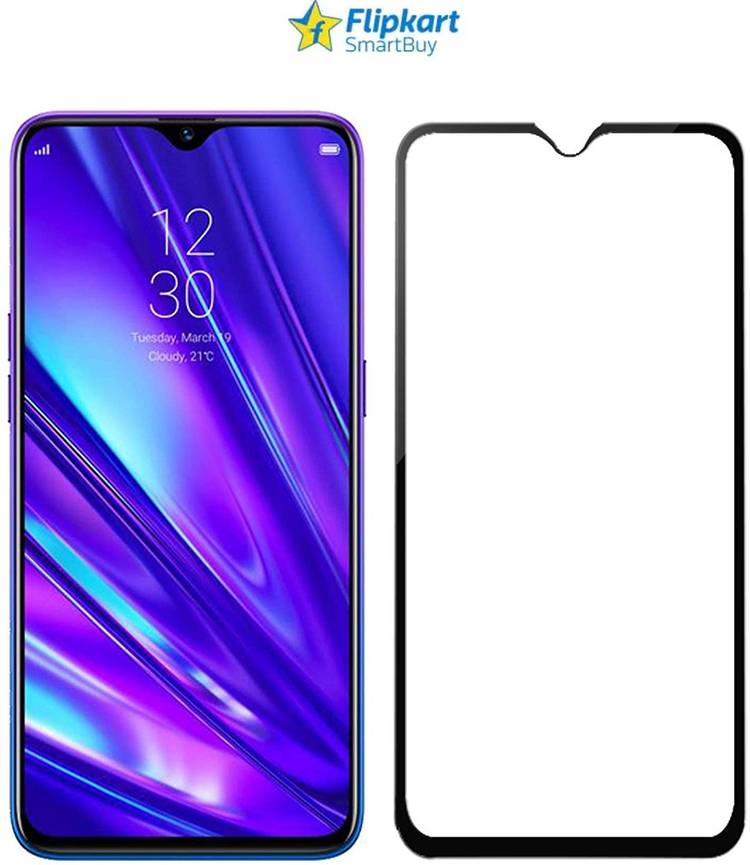 Flipkart SmartBuy Edge To Edge Tempered Glass for Mi Redmi 9a, Redmi 9i, Poco C3, Mi Redmi 9i, Realme C11, Realme C12, Realme C15, Realme C3, Realme 5, Realme 5s, Realme 5i, Realme Narzo 10, Realme Narzo 10a, Realme Narzo 20, Realme Narzo 20a, Realme Nar