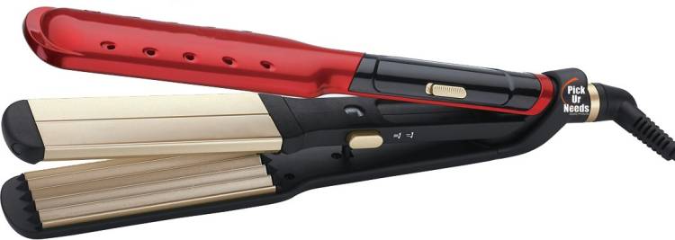 Pick Ur Needs Hair Straightener and Curler Iron 2 in 1 Professional Curling Hair Straightener Price in India
