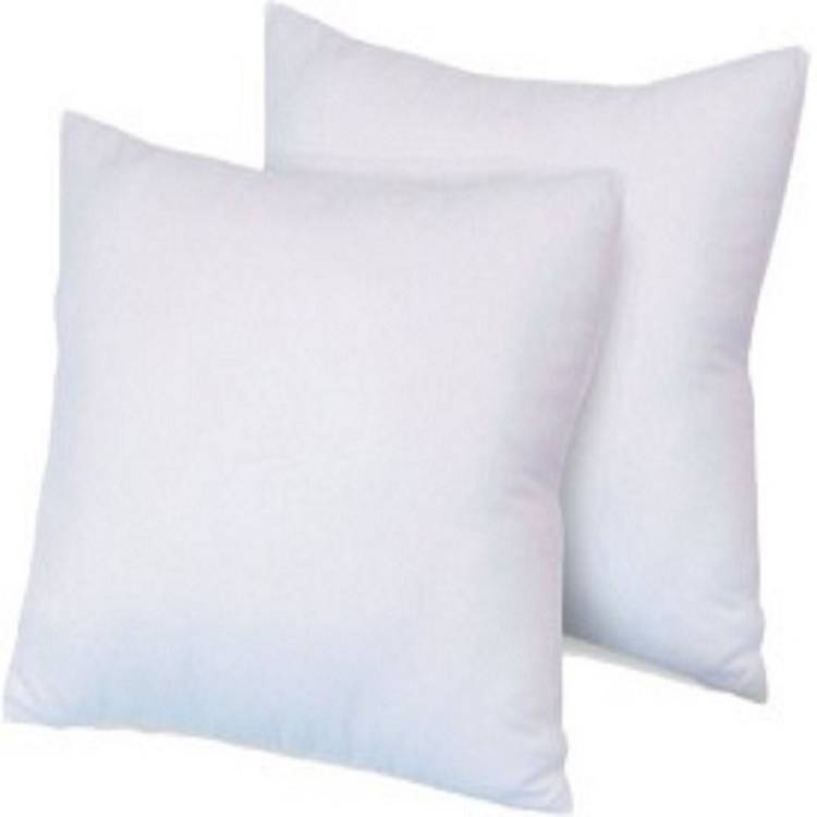 Blue Diamond Polyester Fibre Solid Cushion Pack of 2