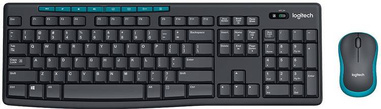 Logitech MK275 Mouse & Wireless Laptop Keyboard