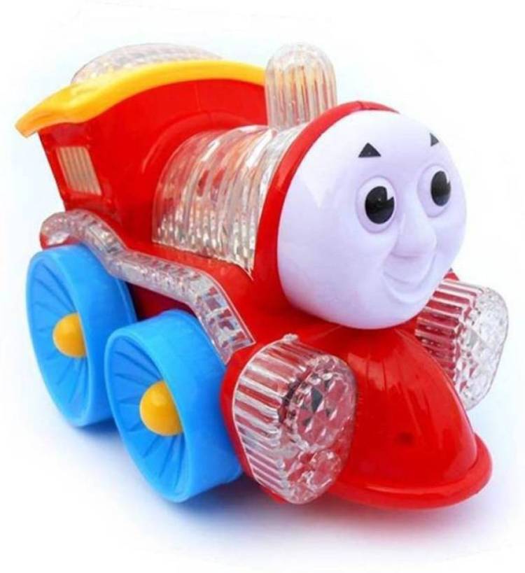 Gripix Funny Musical Loco Train With 3D Lights and Music