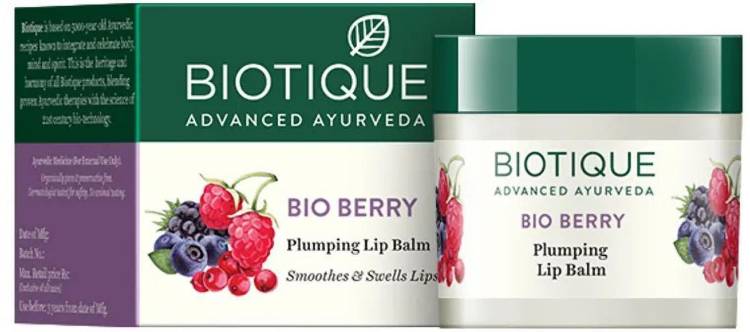 BIOTIQUE bio berry pluming lip balm 12gm fruit Price in India