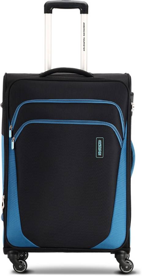 Large Check-in Luggage (80 cm) - KANSAS SPINNER 80 CM BLACK - Black