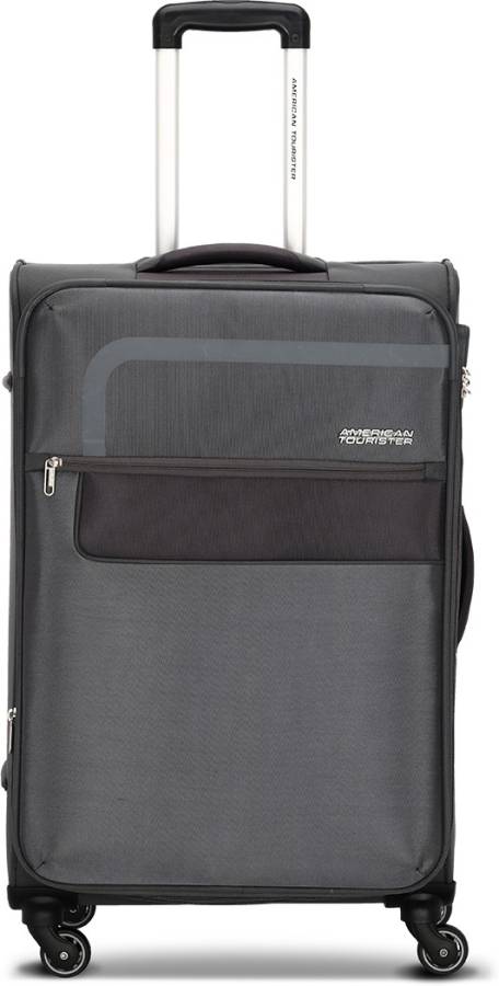 Medium Check-in Luggage (69 cm) - GENEVA SPINNER 69CM DARK GREY - Grey