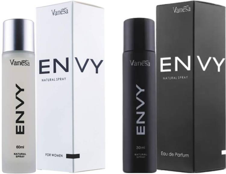 Envy Natural Spray Perfume Combo Eau de Parfum  -  90 ml