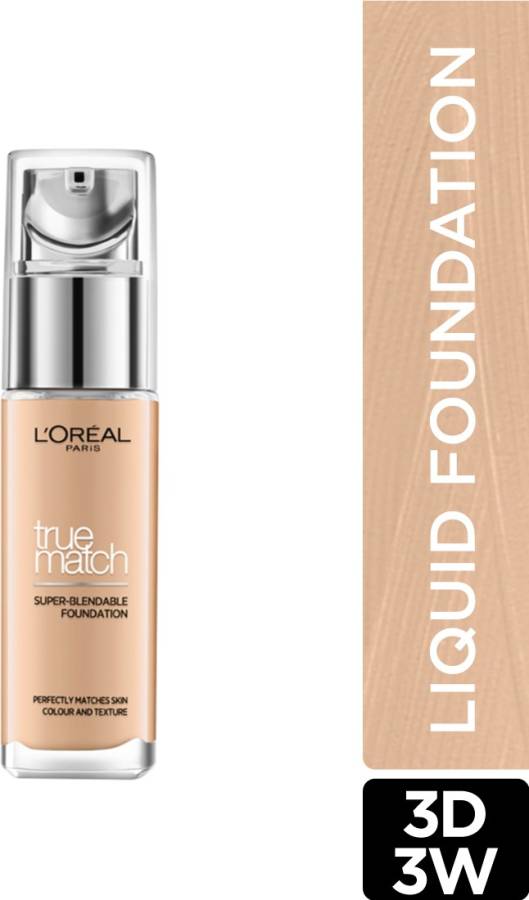 L'Oréal Paris True Match Super Blendable Liquid Foundation Price in India