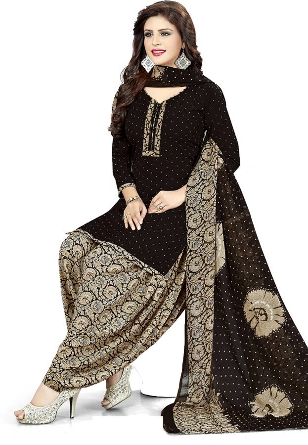 Synthetic Printed Salwar Suit Material Price in India